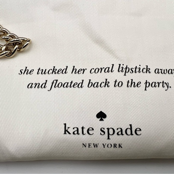 Kate Spade Black Crossbody with Gold Chain - Picture 2 of 7